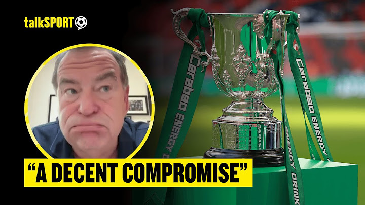 Jeff Stelling DEFENDS Controversial Carabao Cup Draw & BLAMES UEFA For The Busy Timetable! 👏👀