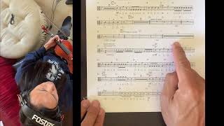 Viola - Ode to Joy - Justice Gulmatico - El Camino High 2023 Concert Music - May 7 2023 - 327 PM