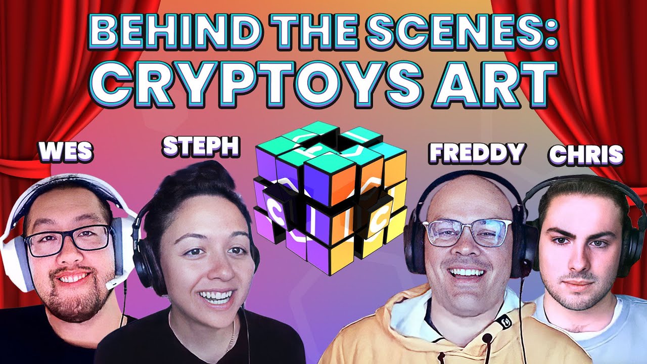 An Inside Look: Cryptoys Art w/ Freddy, Chris, & Wes