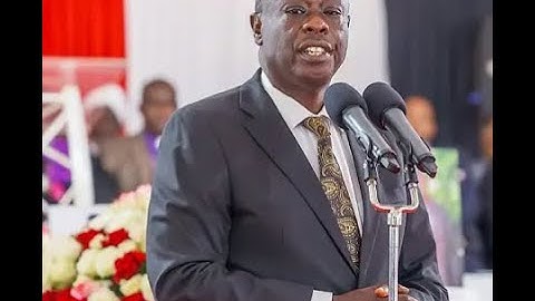 Impeached DP Gachagua and His Allies Attend Church Service in Kiambu!!