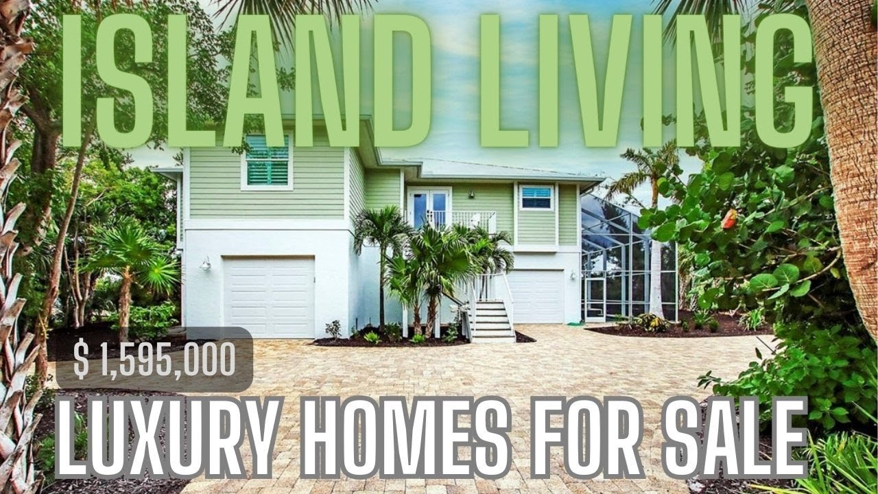 WATERFRONT HOME with POOL | Sanibel Island | Luxury Homes in Southwest Florida Real Estate Market