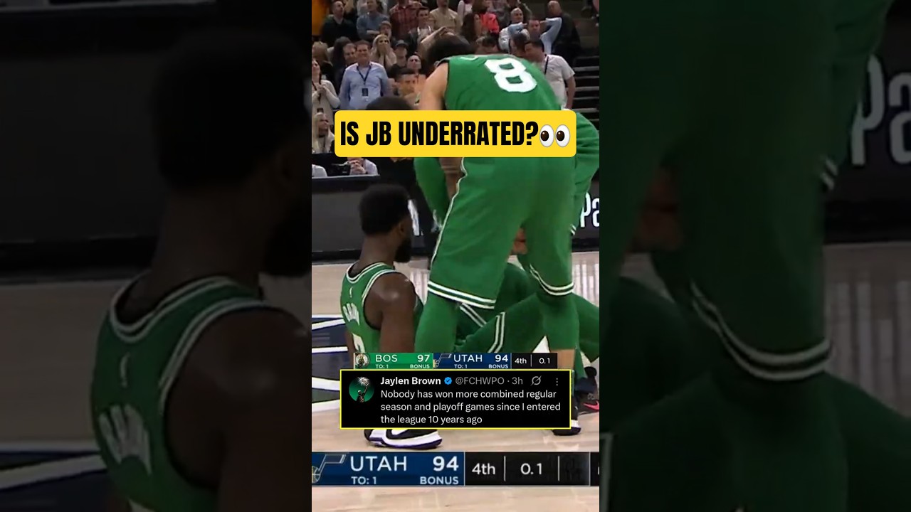 Jaylen Brown not letting them FORGET😤
