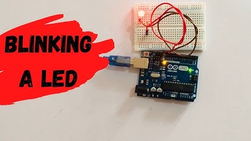 Blinking a LED with arduino | arduino LED blink