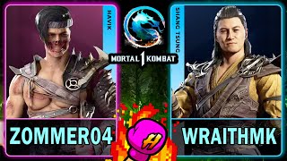 MK1 Zommer04 (HAVIK) VS WraithMK (SHANG TSUNG)🥊Mortal Kombat 1🥊4K 60ᶠᵖˢ