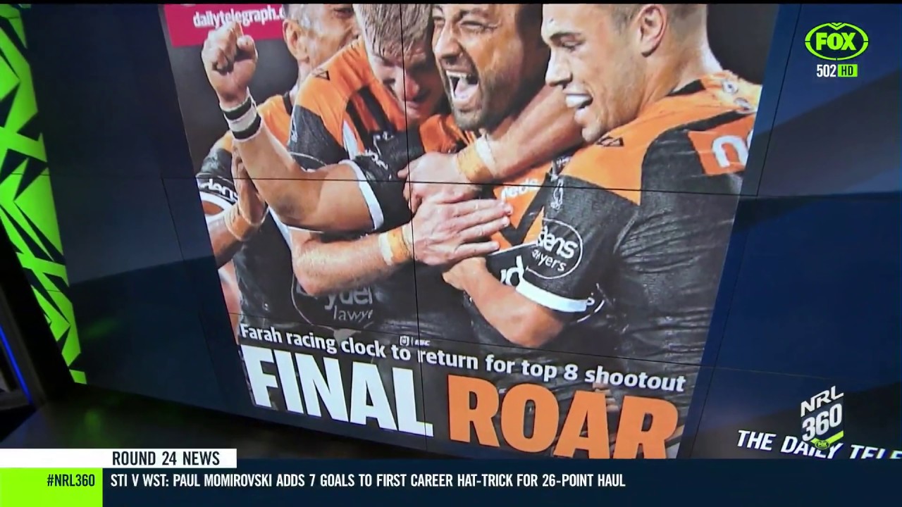 Wests Tigers path to the finals NRL 360