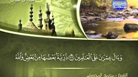 من الاية 28 الى الاية 41 من سورة آل عمران ــ محمد المحيسنى