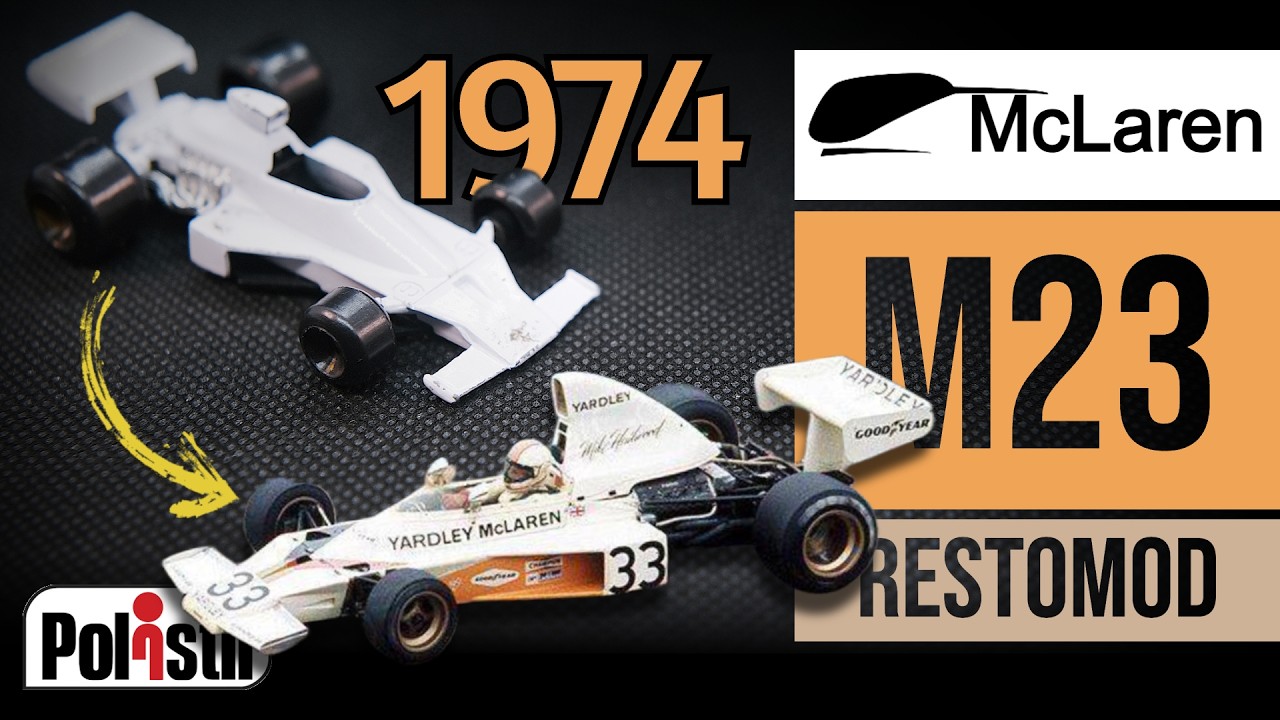 激レア　Yardley McLaren M23 ピーターレブソン F1 1/18 The Story of McLaren's OTHER 1974 F1 Car | Yardley M23 Restomod
