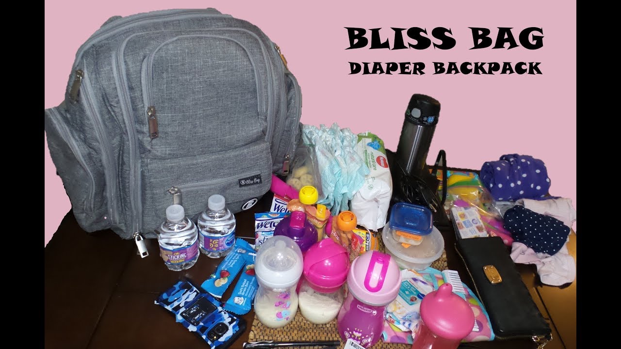 bliss bag diaper backpack