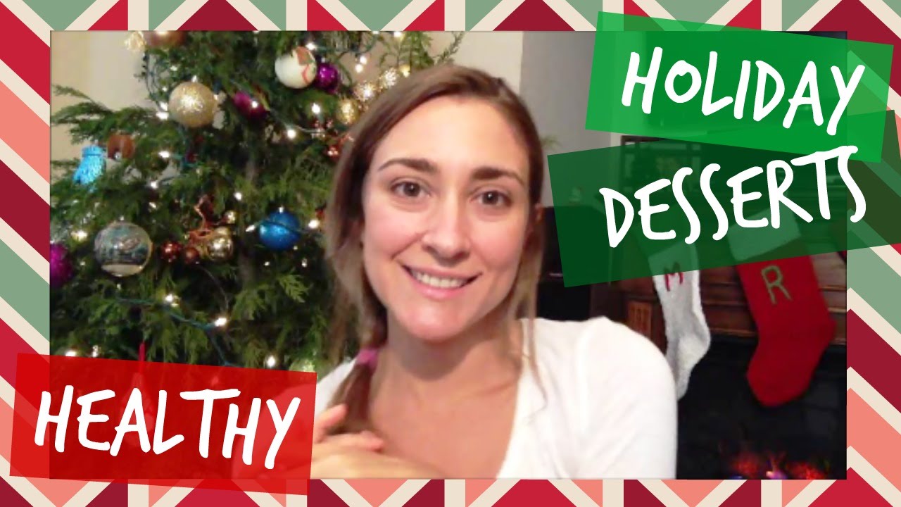 Healthy Holiday Desserts // Gluten-Free - YouTube