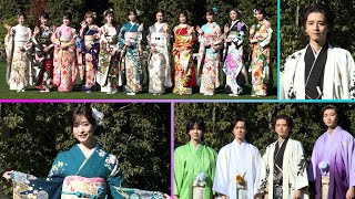 飯島寛騎、奥野壮ら　オスカープロ晴れ着撮影会に初参加（オスカープロモーション 2025年新春晴れ着撮影会）
