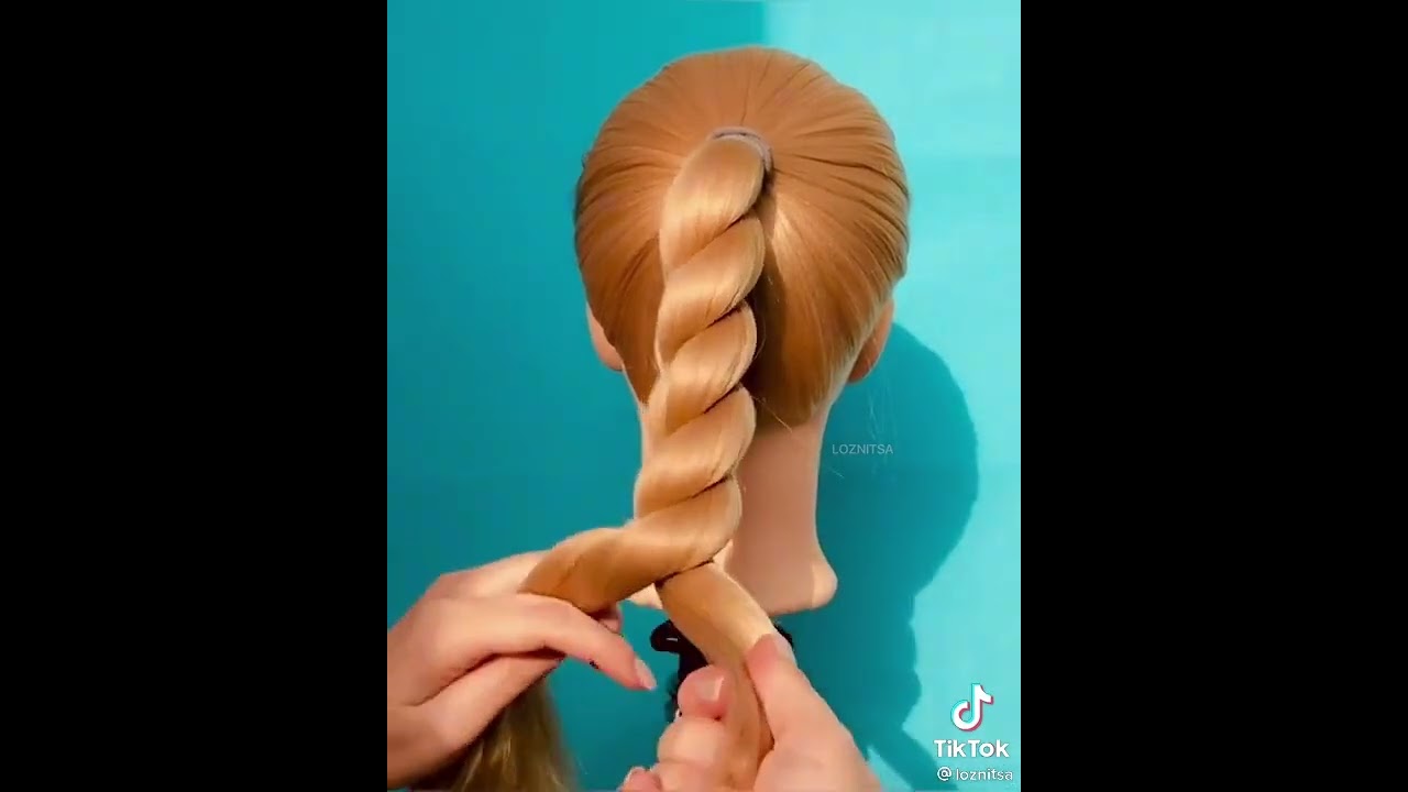 Простые прически на каждый день 