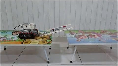 Lego EV3 Bridge Layer Tank