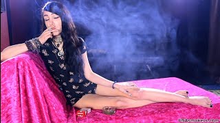 Chloe smoking model from USA SMOKERS all clips cute girl smoking cigarette screenshot 2