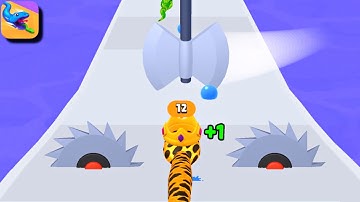 Snake Run Race🐍🏁 3d Running Gameplay Walkthrough Part - 23 (iOS, Android)