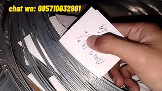 Mengenal Ukuran Dan Jenis Kawat Baja Galvanis Pemilihan Yang Tepat Sesuai Kebutuhan