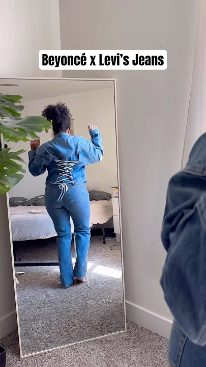 Denim on Denim 🙂‍↕️ #unboxing #levis #beyonce #outfithaul #unbox