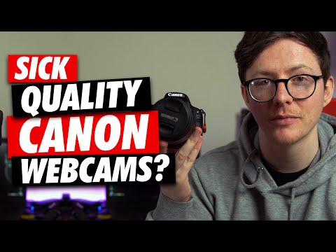 HOW TO use your Canon DSLR as a webcam!