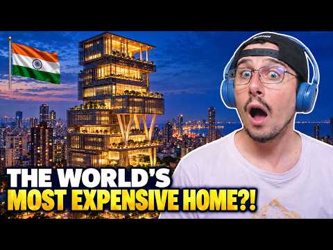 I Was NOT Ready for the World's Most Expensive House! 🇮🇳🤯