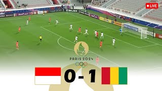 Indonesia vs Guinea | Olympic Paris 2024 Play-off | Full Match