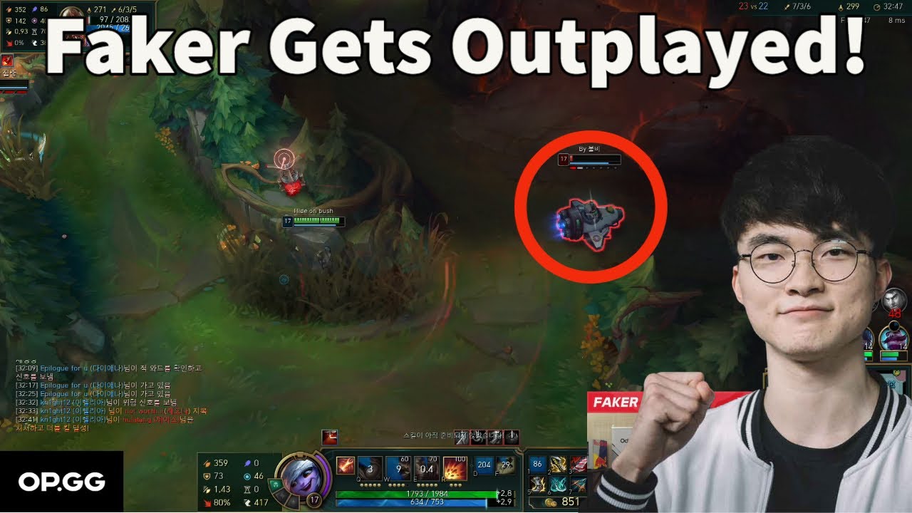 Faker Gets OUTPLAYED By This Corki In Korean Solo Queue!!