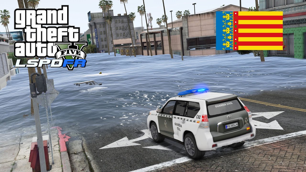 TEMPORAL DANA en VALENCIA  | -  (LSPDFR #1076)