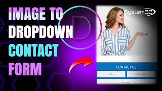 Divi Theme Image To Dropdown Contact Form 👈👈