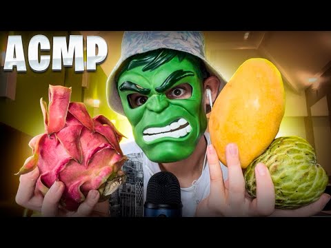 АСМР ИТИНГ ТАЙСКИХ ФРУКТОВ 🥥🥭🍉
