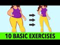 Lose Weight Fast with 10 Basic Exercises You Can Do At Home