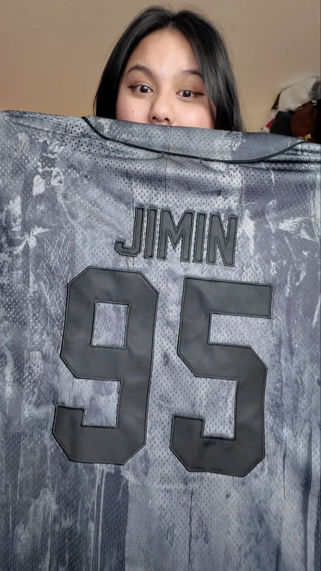 unboxing my jimin arirang tour jersey! #bts #btsarmy #jimin