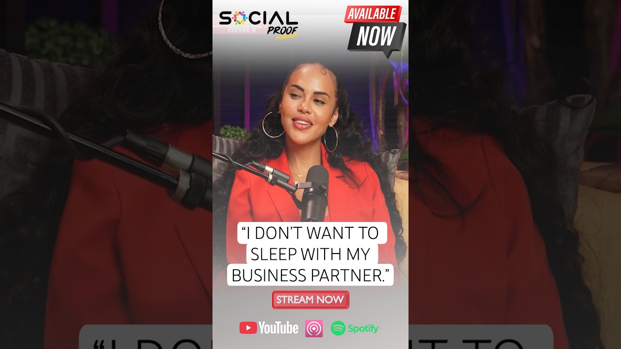 I DON’T WANT TO SLEEP WITH MY BUSINESS PARTNER🤷🏽‍♀️ #socialproofpodcast