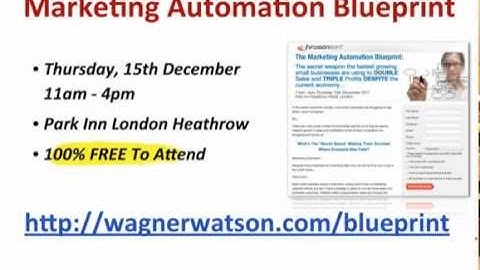 marketing automation blueprint