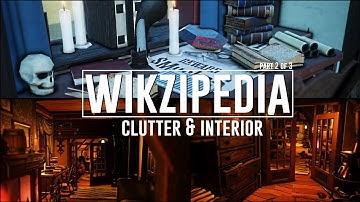 Wikzipedia - Fantasy Clutter & Interior - #3 - Planet Coaster Tutorial
