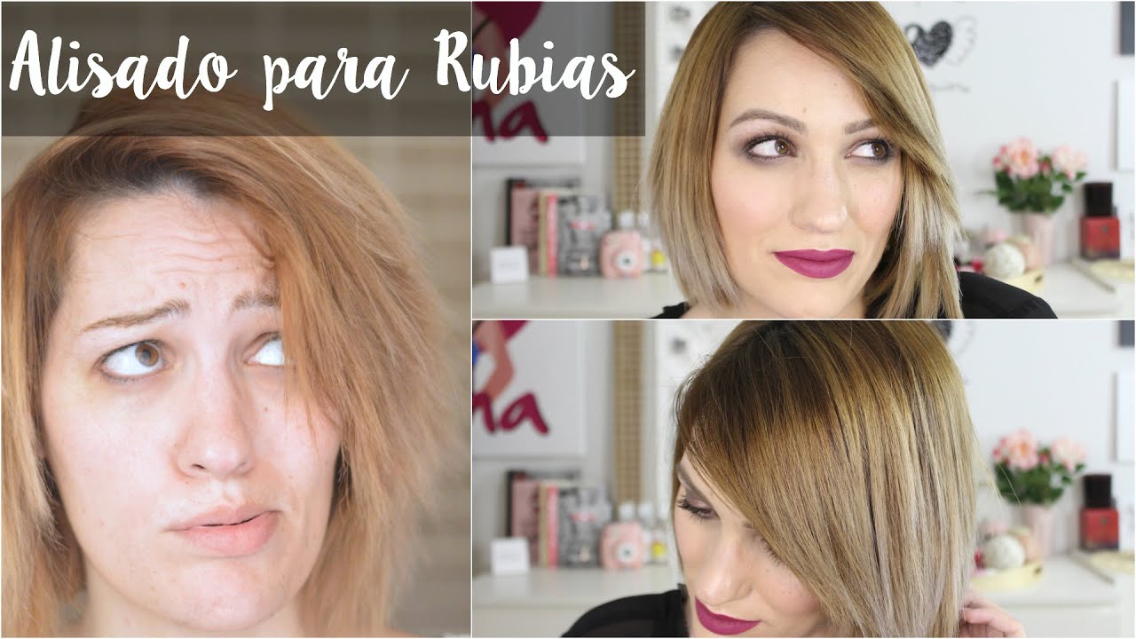 Pelo liso perfecto para Rubias (Patrocinado por Brasil y Belleza) - YouTube