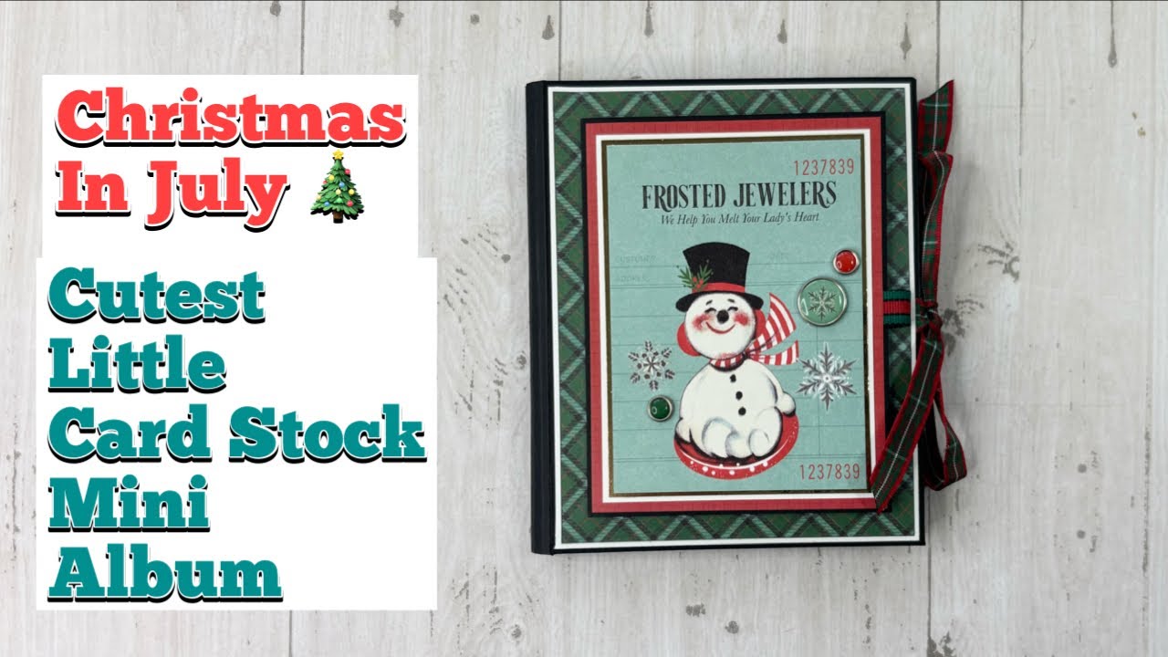 Christmas in July 2025 Series | Episode 2: Quick and Easy Card Stock ...