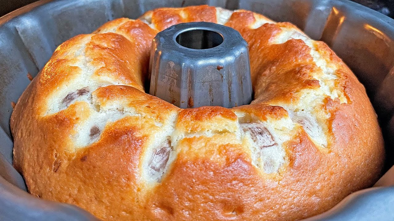 Самый вкусный банановый пирог за 5 минут! Я готовлю его каждый день! Просто и вкусно❗