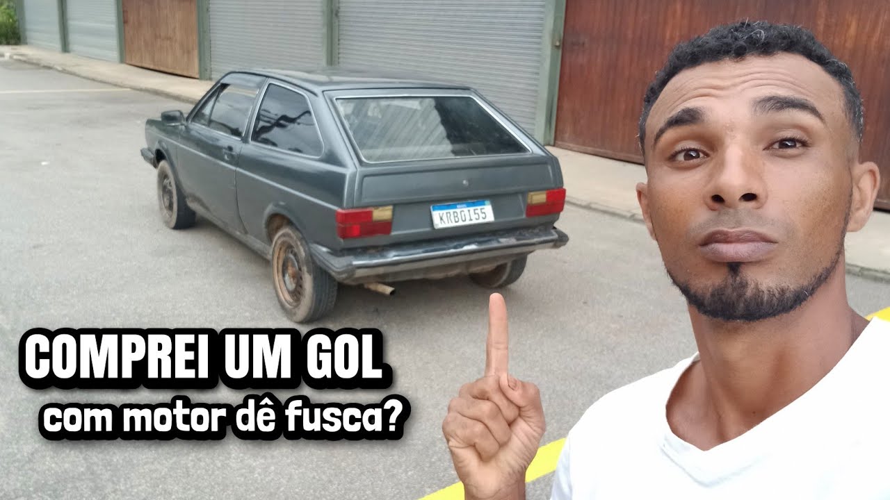ESSE E MEU NOVO CARRO GOL BX 1981 O FAMOSO GOL A AR