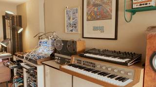 buchla synthesizer and sequential fourm / improvisation in the studio