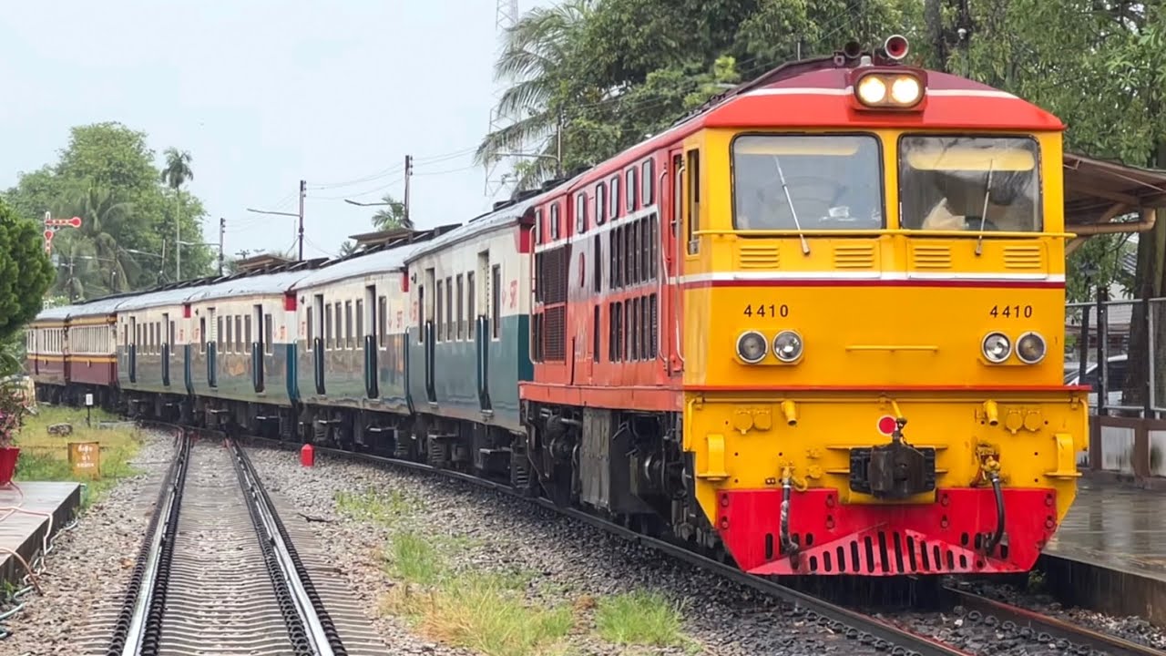 SRT. ช้า 888 นาที มาช้าแต่มานะ ขบวนรถพิเศษสินค้าที่ 985 เข้าสุราษฎร์ฯ บ่ายสองโมง #แดวูทำพิษ EP.4