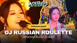 Download lagu MINIONSS AUDIO JEMBER - DJ RUSSIAN ROULETTE ( SEKAWAN GANK SUMAWE )