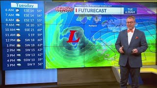 Full Rain, wind and thunderstorms expected in Kern's forecast Update