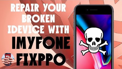Fix iPhone stuck in recovery mode problem with iMyFone Fixppo