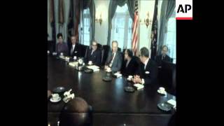 Famous SYND 1 5 75 EGYPTIAN PARLIAMENTARY DELEGATES ARRIVE AT WHITE HOUSE Profile