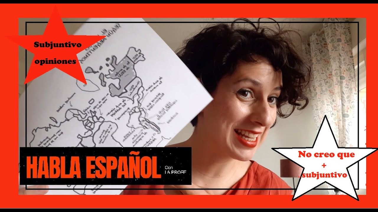 Spanish 👉SUBJUNCTIVE vs indicative 👈 for expressing opinions. No creo que + SUBJUNTIVO.