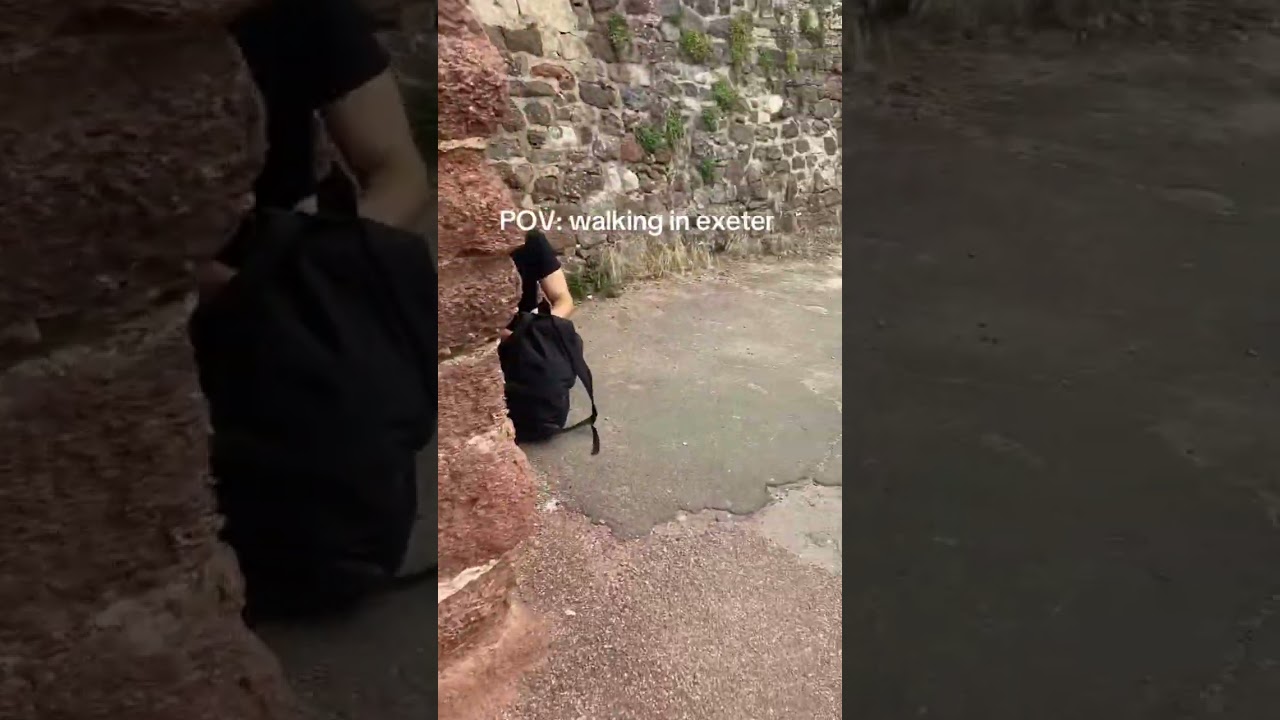 Walking around exeter POV 