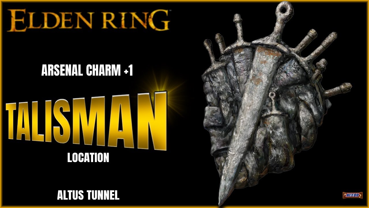 Elden Ring Arsenal Charm +1 Talisman Location Altus Tunnel YouTube