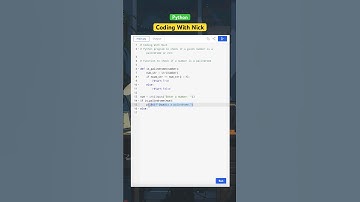 Python program to check given number is a palindrome or not #python #pythonlearning #learnpython