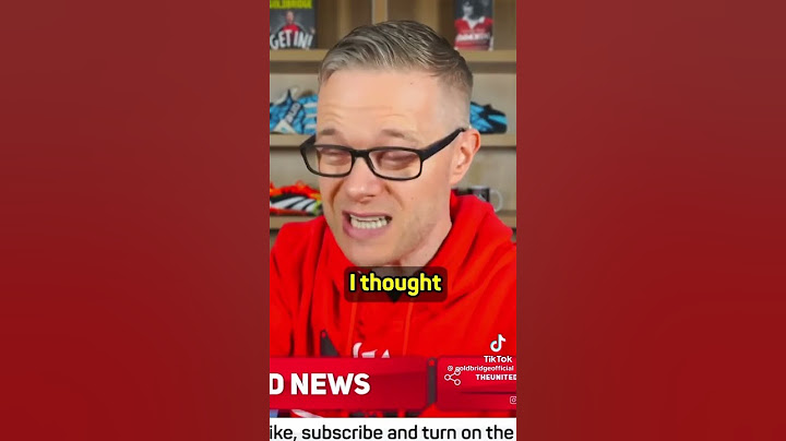 Goldbridge Reaction To Man United Tie vs Twente