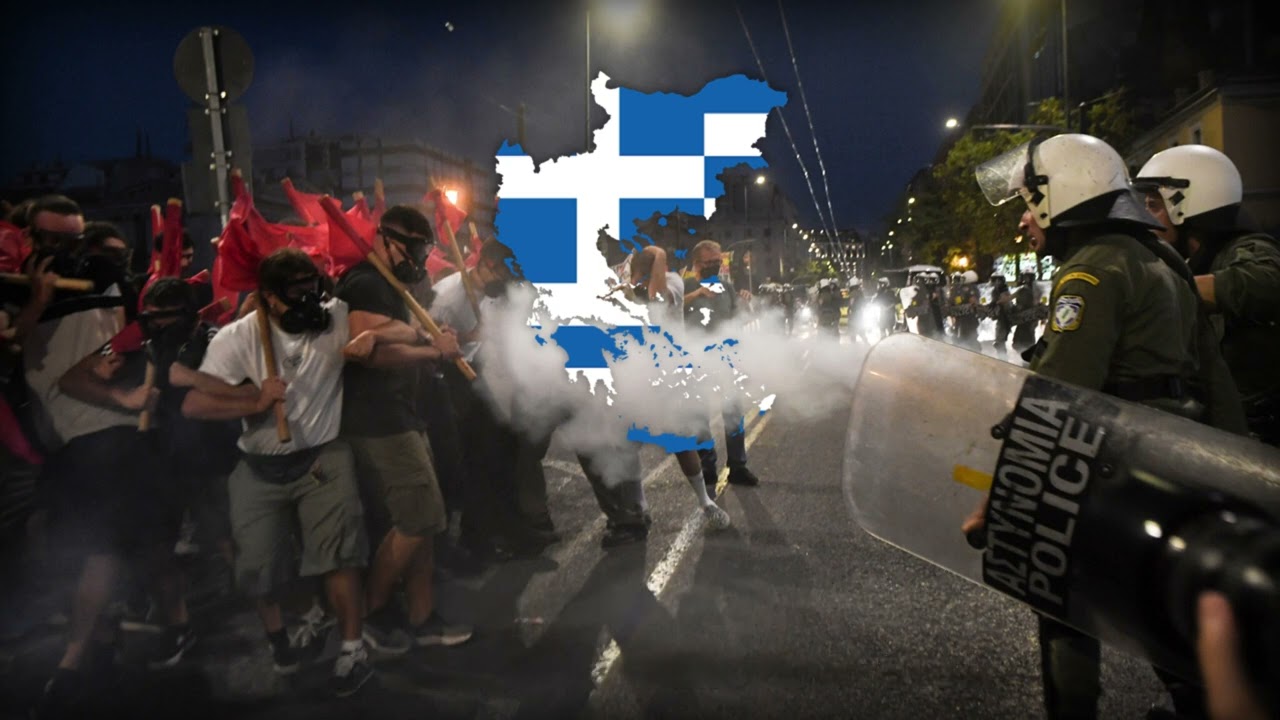 ”Δόξα στην Ελλάδα“ - Anthem of The Greek Protests (fictional event)