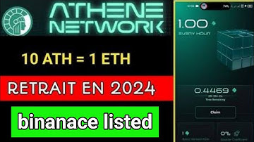 Athene Network Mining App | How To Create Account Athena | Binance Listed Token