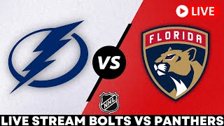 Tampa Bay Lightning vs Florida Panthers LIVE STREAM | NHL Game Live Stream Watch Party